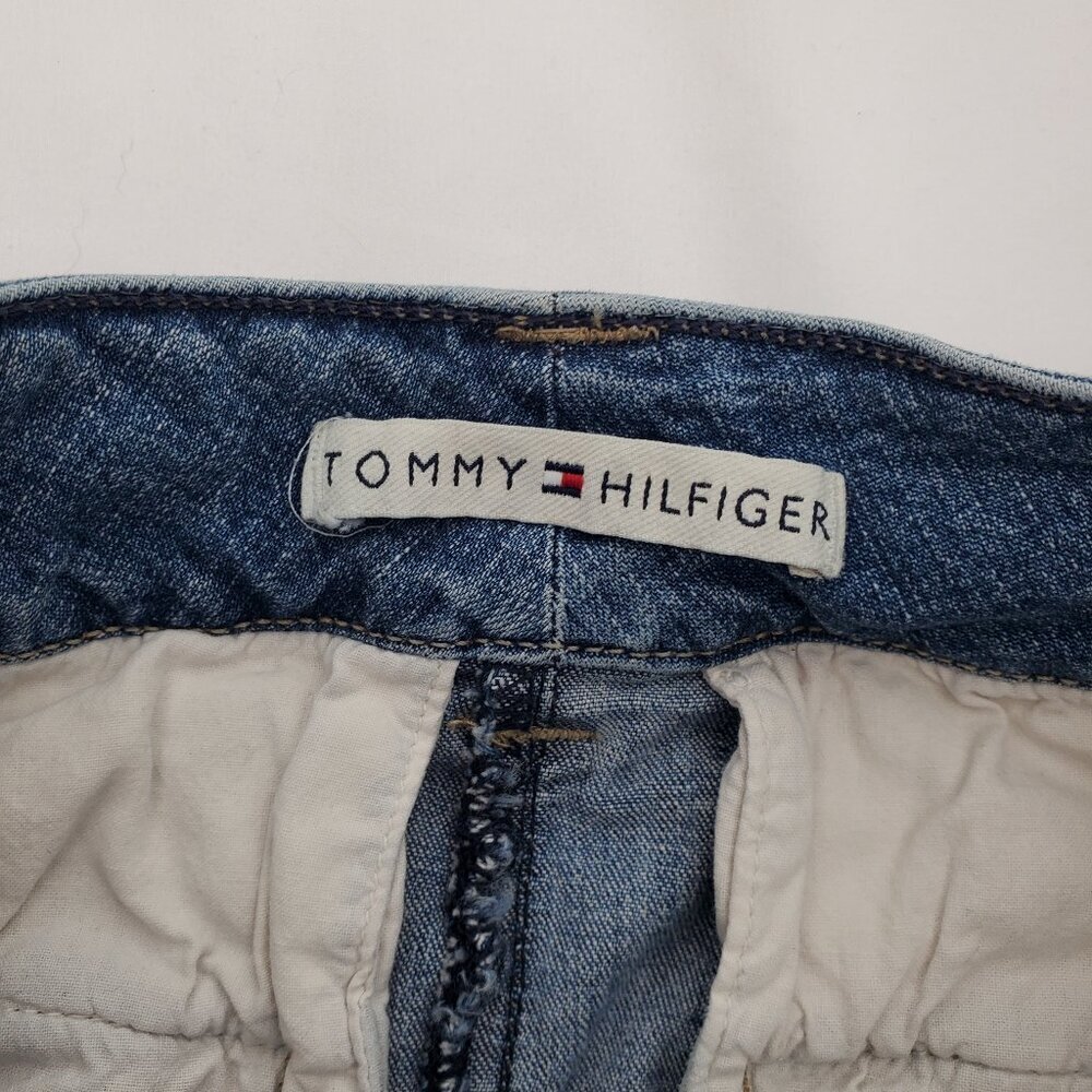 Vintage Y2k/90's Tommy Hilfiger denim CLASSIC Mini Skirt - size 4 - Picture 5 of 8
